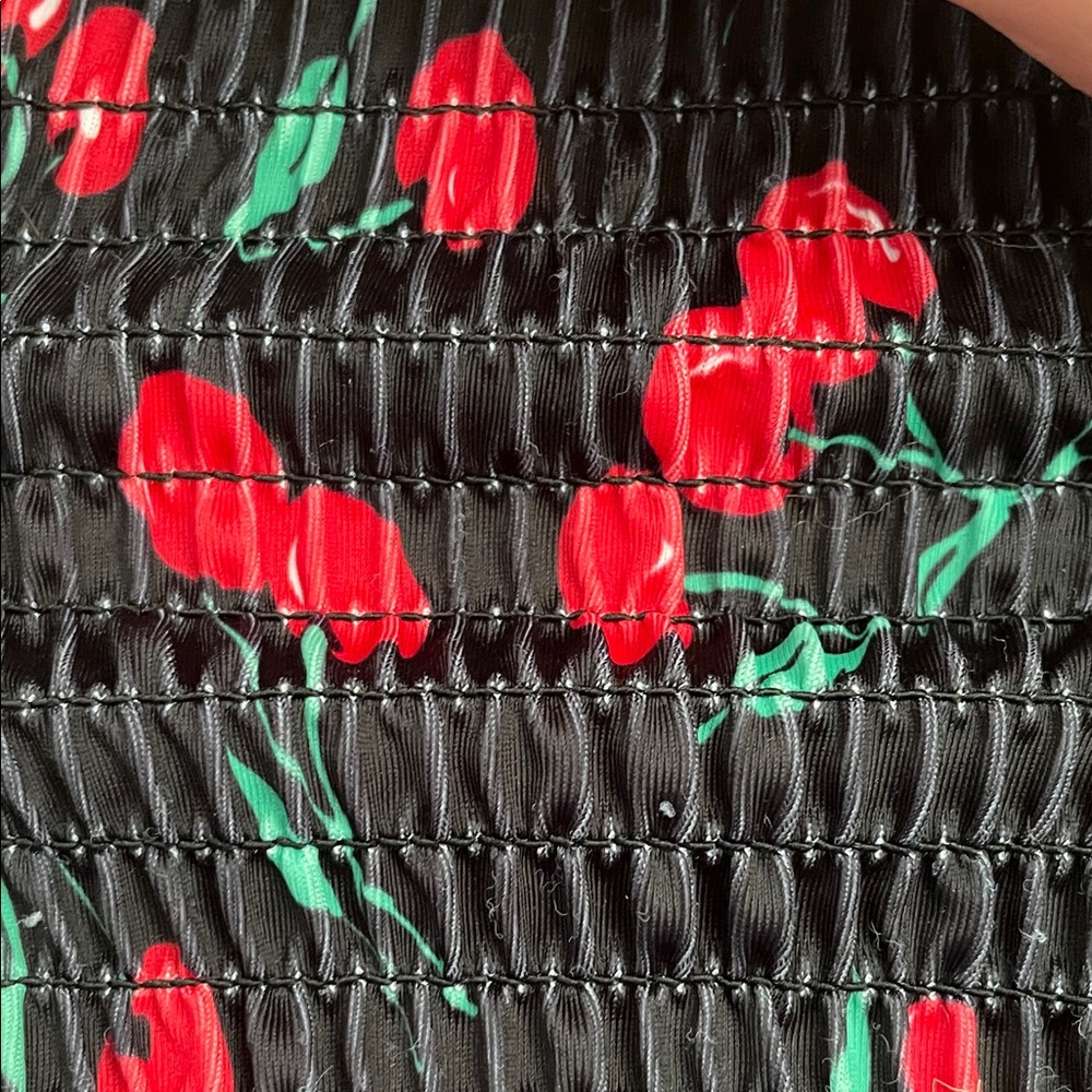 Colorful Cherry Patterned Bikini Bottom - Picture 5 of 5